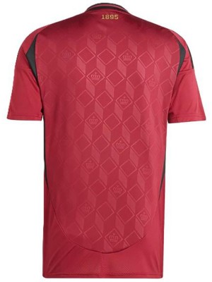 Belgium maglia da casa uniforme da calcio prima maglia da calcio per abbigliamento sportivo da uomo 2024-2025